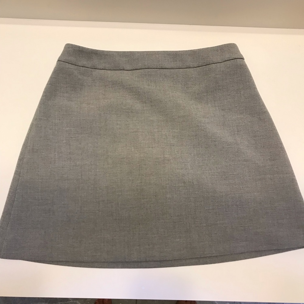 Express midi skirt light gray size 8